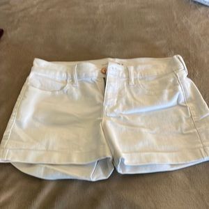 White jean shorts!